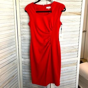 Brand New Calvin Klein Red Dress